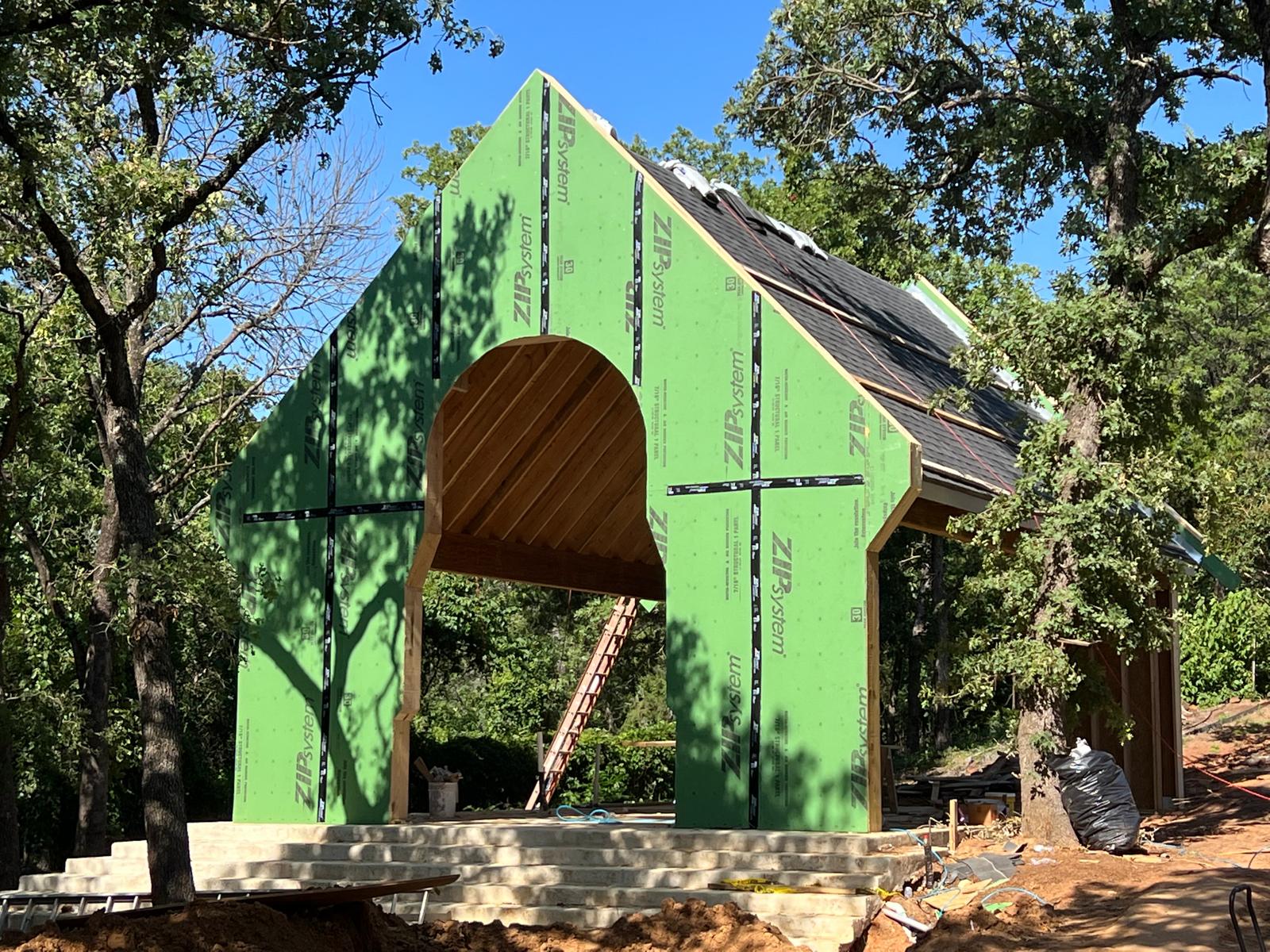Backyard shade structure 5
